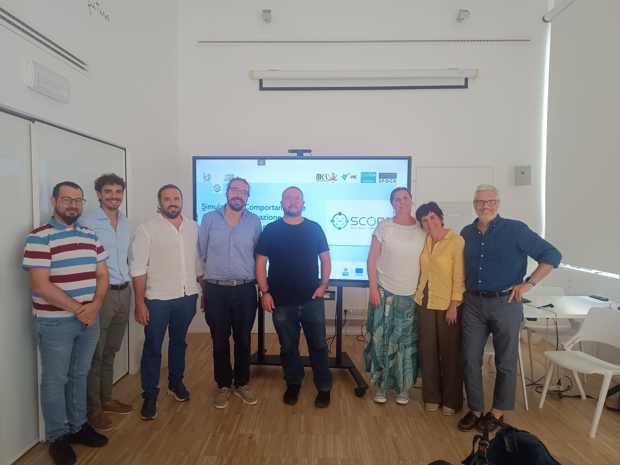 Partenariato progetto SCORE kick-off meeting